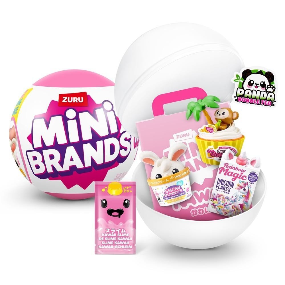 Kawaii Mini MarcasDonut Mestre DIY Comida Artesanal Brinquedo Bebida Decoração Em Miniatura Colecionável