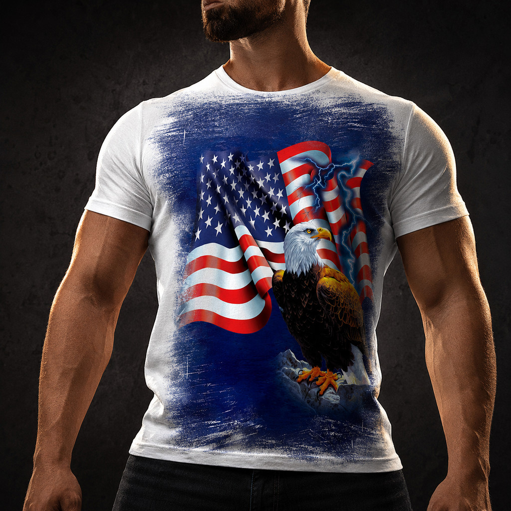 Camisa Camiseta Águia Eagle Usa Estados Unidos 20