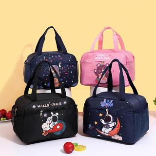 Bolsa dos desenhos animados à prova dwaterproof água de grande capacidade estudantes da escola primária isolado lancheir