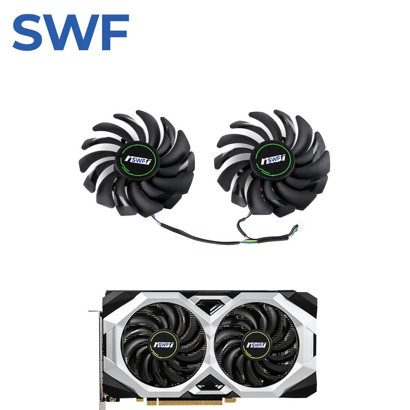 * 87MM PLD09210S12HH Ventilador De Resfriamento Para MSI GeForce GTX 1660 SUPER Ti Vento XS OC Refrigerador De Placa Grá