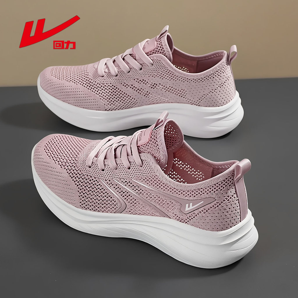 Puxar para trás sapatos de mãe sapatos femininos 2026 novo estilo sapatos esportivos de verão malha respirável sapatos d