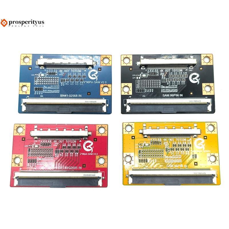 [PPTS] Placa Conversora VBYONE LVDS FPC De 96 Pinos 51 Para 4K LCD LED Reparo De Painel De TV Flexível Conector Projetos