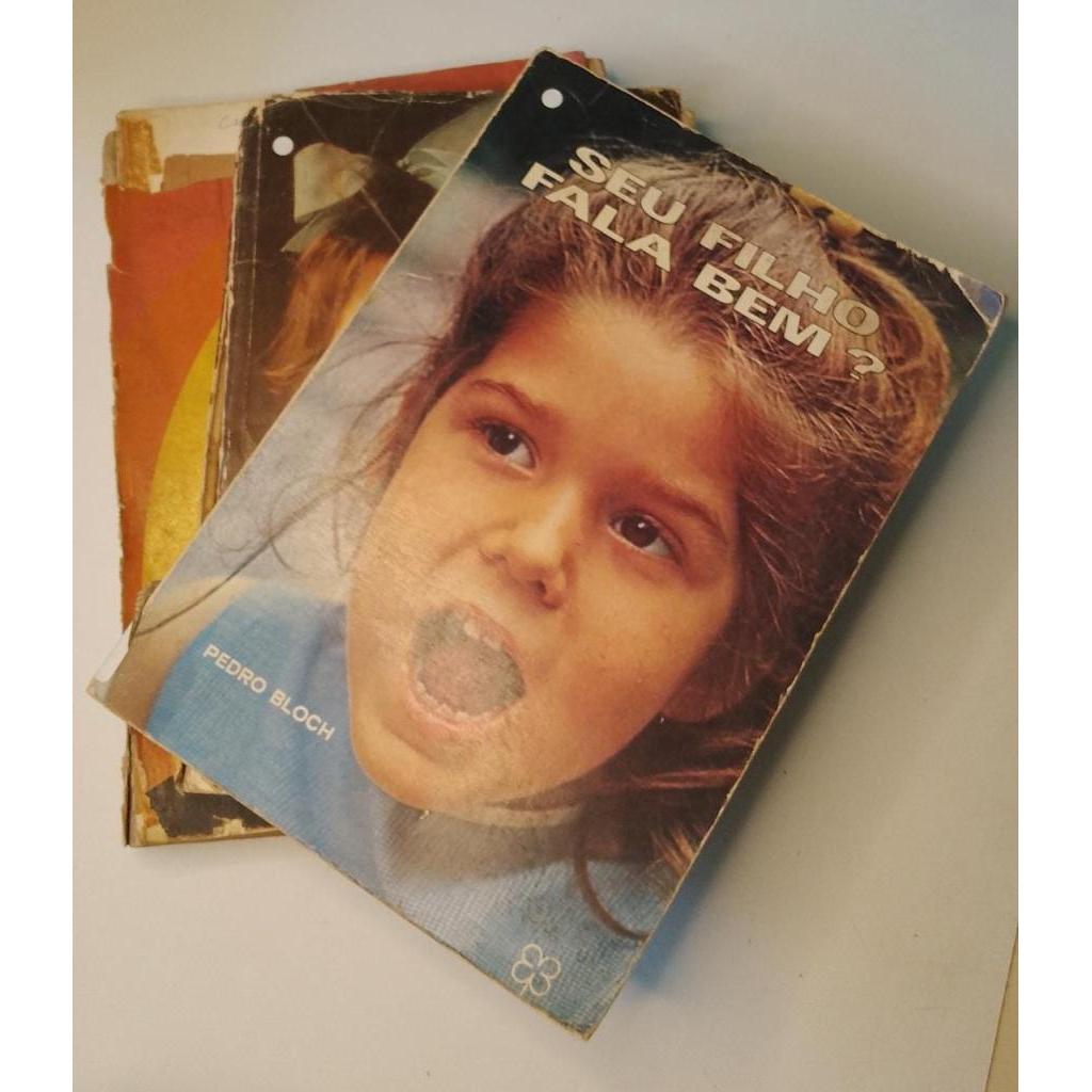 Kit 3 Livros Como conhecer e educar nossos filhos e Seu filho fala bem? e Ensinando a criança
