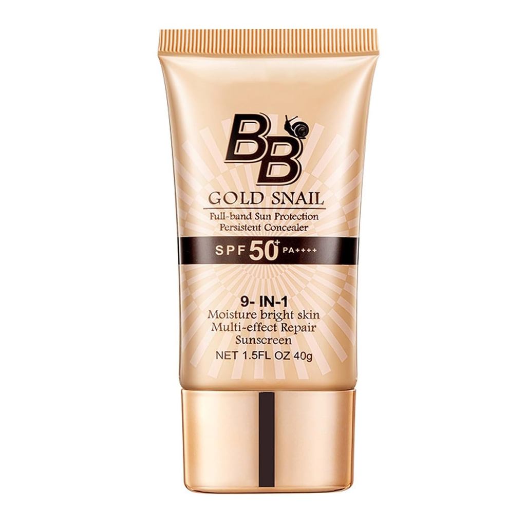 Base BB com FPS 50, Hidratante com Cor e FPS para o Rosto, Cobertura Média e Modulável, Base BB Leve, de Longa Duração,