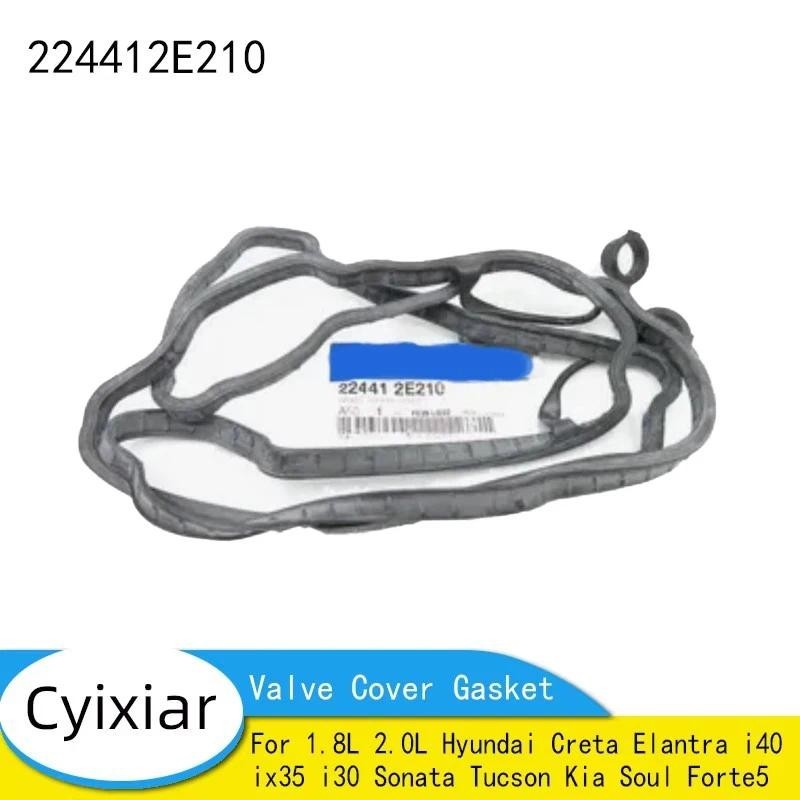 Junta Da Tampa Válvula Para 1.8L 2.0L Hyundai Creta Elantra i40 ix35 i30 Sonata Tucson Kia Soul Forte5 224412E210 22441-