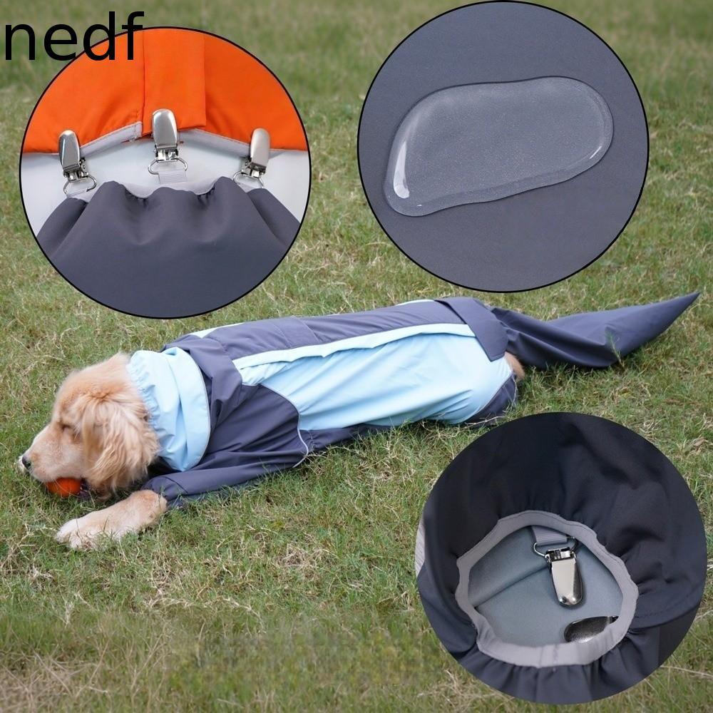 NEDFS Capa Protetora Para Cauda De Cachorro , De Chuva Lavável Fácil De Usar , Acessórios Colete Com Capuz À Prova D'águ