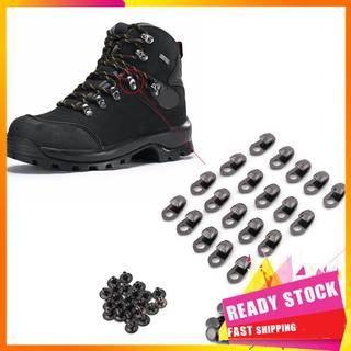 gfgfgfgg Zerone Ganchos de renda para sapatos, acessórios para botas com rebites para