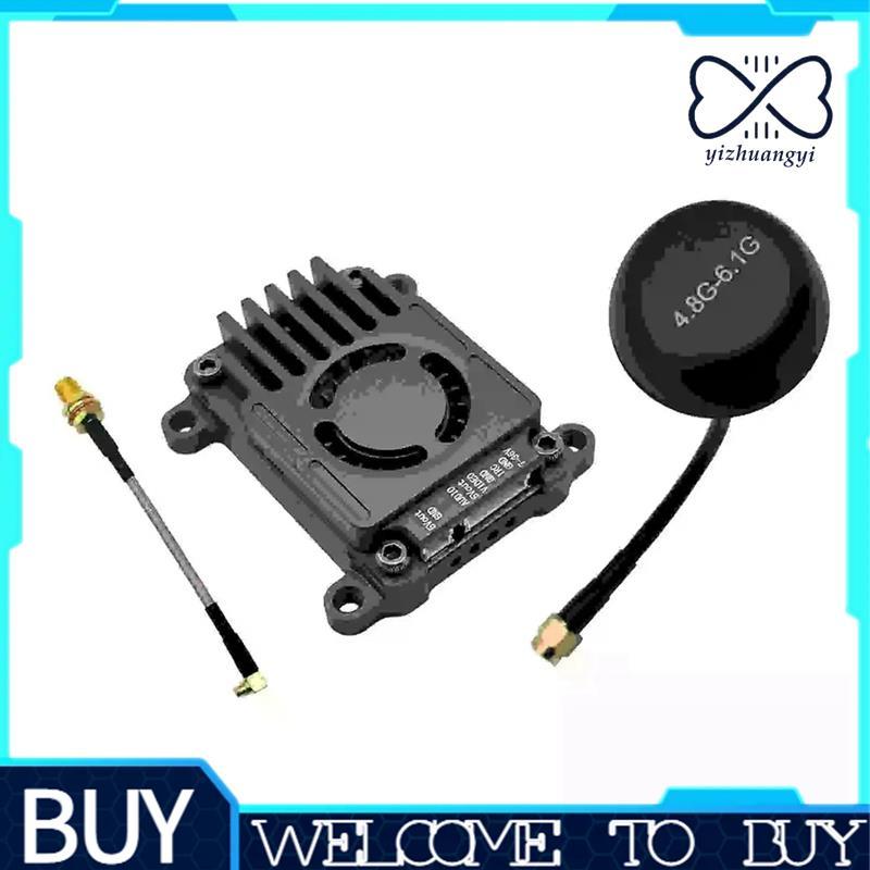 4.9G 5.8G 6G 3W VTX 72CH Transmissor De Vídeo De Alta Potência Suporta Pontos De Frequência Estendidos Para Drone De Lon