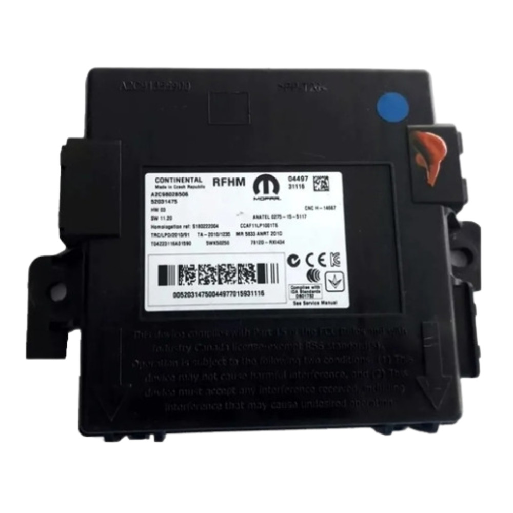 Módulo Receptor A2C98028506 De Pressão De Pneus Fiat Toro