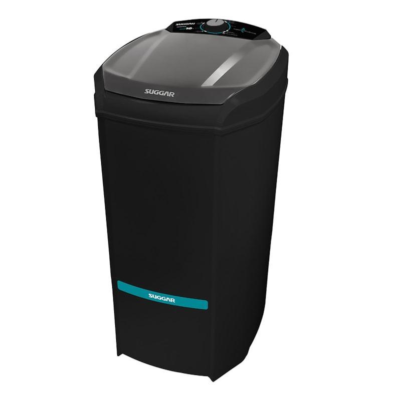 Novo Tanquinho Lavamax Eco Suggar 10kg Preto Suggar