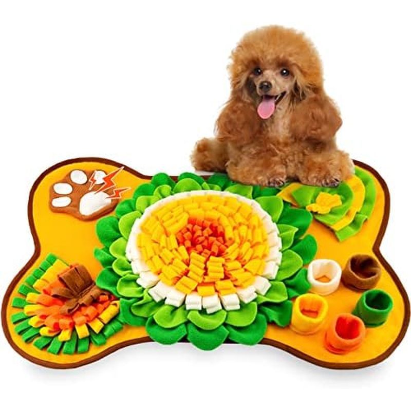 Tapete De Snuffle Para Animais De Estimação , Cães Pequenos E Médios Treinamento Alívio Do Estresse , Alimentação , Alim