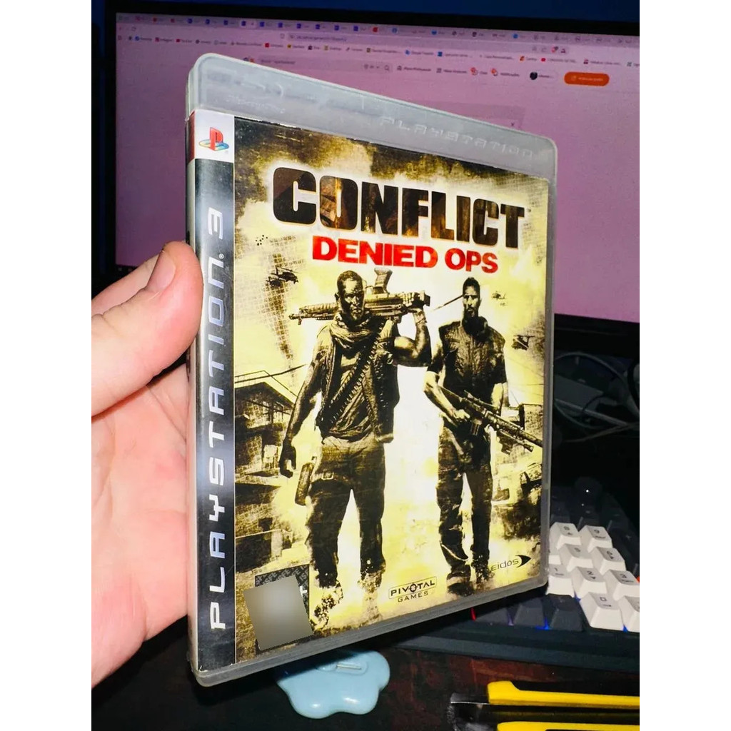 Jogo Original Para Ps3 Midia Física - Conflict Denied Ops