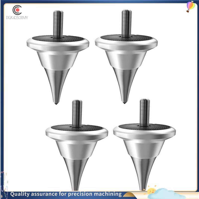 [hukou33] Pés De Pico De Isolamento De Alto-Falante Cone Amortecedor Para Gravador De Mesa Giratória De Áudio Hifi AMP