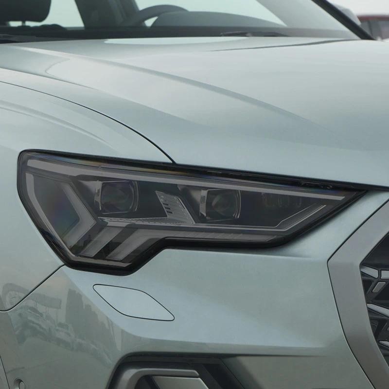 Para Audi Q3 RSQ3 2019-2020 Farol Exterior Do Carro Anti-Risco Frente Lâmpada Matiz TPU Película Protetora Acessórios Ad