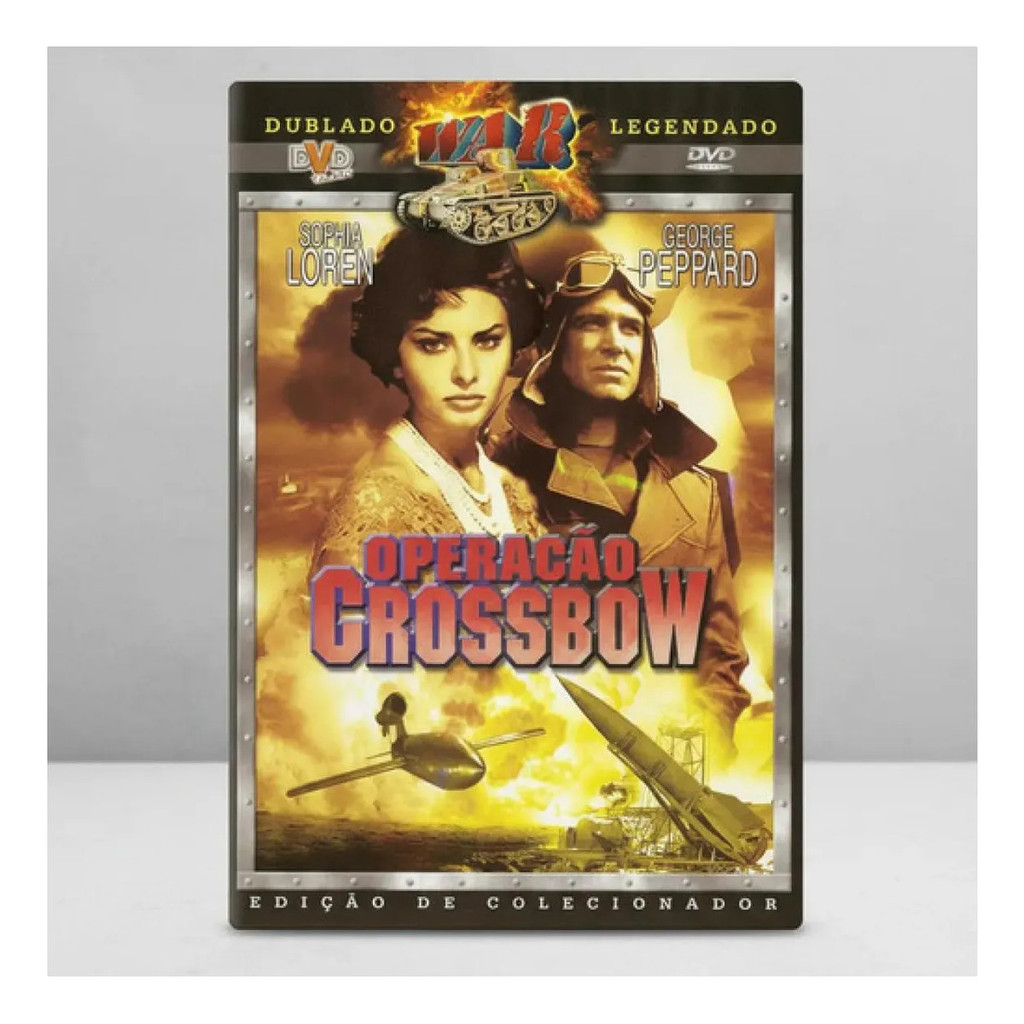 Dvd Operação Crossbow - Sophia Loren George Peppard
