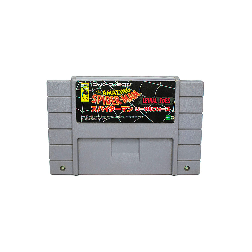 Jogo The Amazing Spider-Man: Lethal Foes Paralelo - Super Nintendo (Usado)