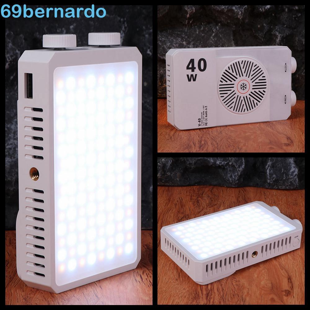 Luz De Câmera LED BERNARDO , CRI/TLCI 90 + 4400mAh Bateria Mini Lâmpada De Vídeo , FX 8 Modos