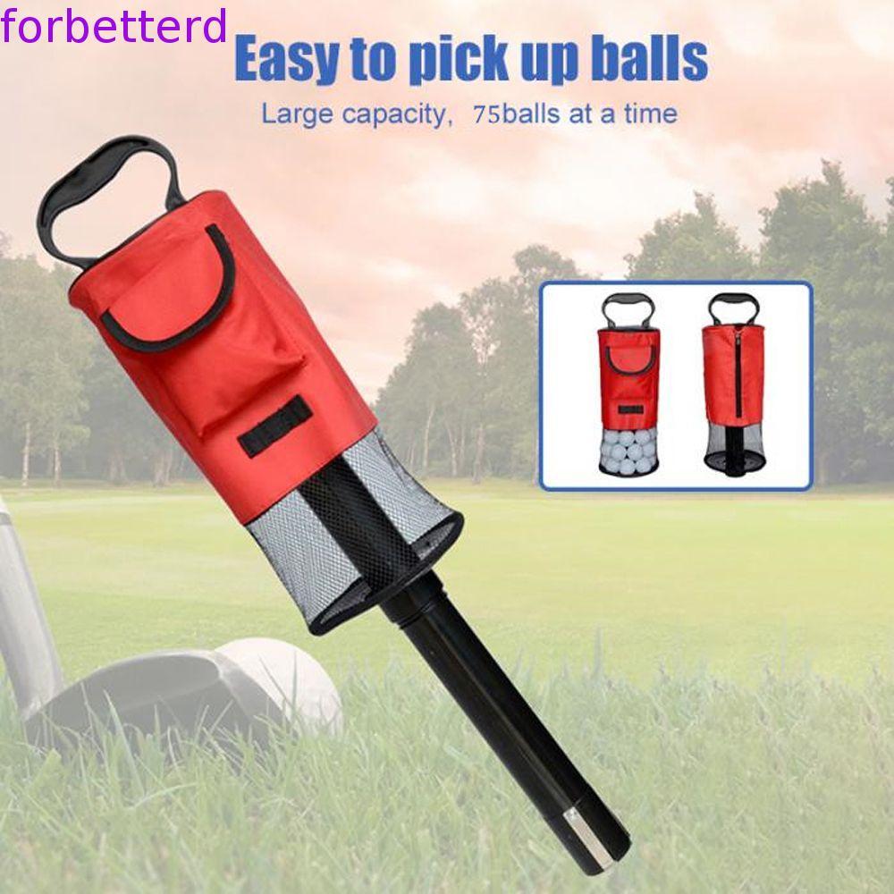 FORBETTERD Golf Shag Saco Prática Acessórios De Curso Armazenamento 75-80 Bolas Pegar Bola Zíper De Golfe Retriever