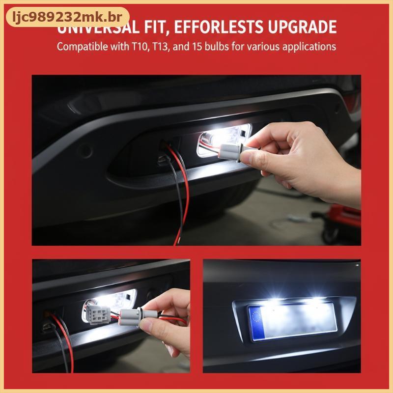 [MYBR] T10 T13 T15 LED Soet Cable 2 Unidades De Fio Canbus Para Iluminação Automotiva , Atualização , Design Plug and Pl