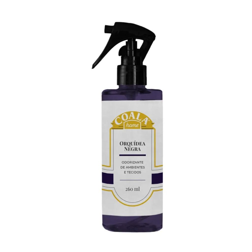 SPRAY DE AMBIENTES E TECIDOS COALA HOME ORQUÍDEA NEGRA 260ML