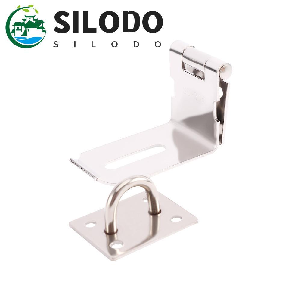 SILODO Ferrolho Anti-Roubo 90 Graus Durável Gabinete Segurança Ferragem Hotel Grampo Porta Galpão Fechadura Da Accessary