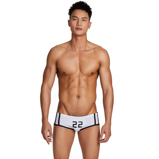 Cuecas de natação masculinas seoben na moda masculina cintura baixa magro-ajuste juventude Digital troncos de natação à 