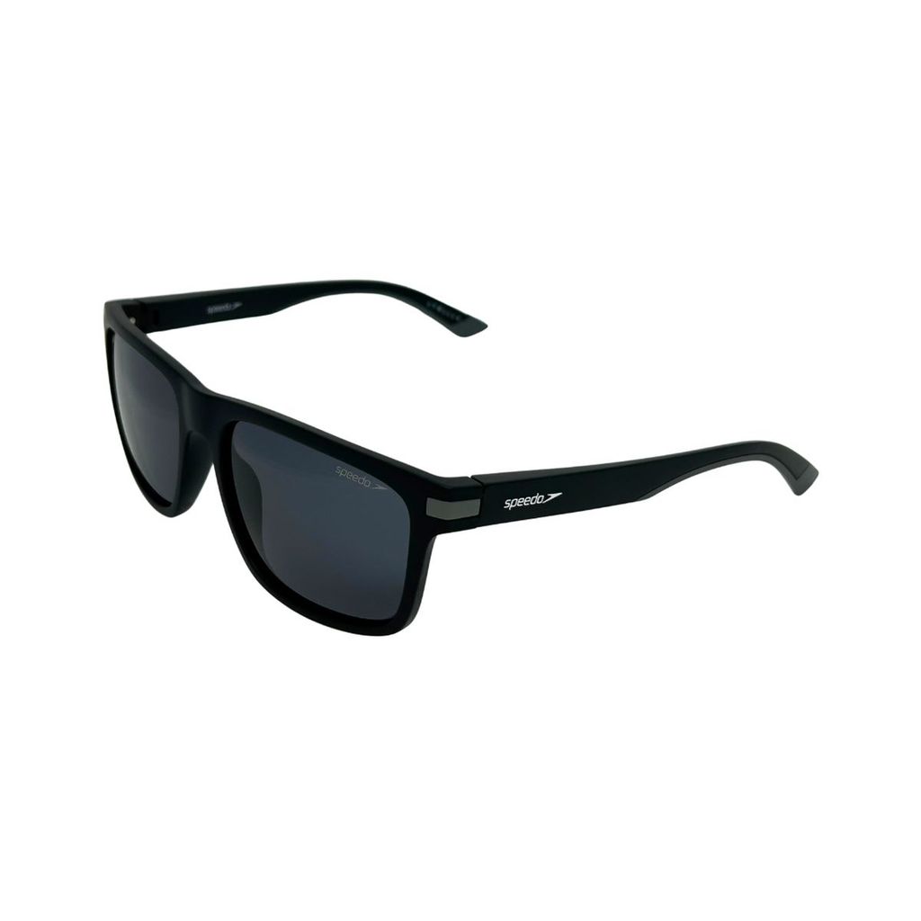 Óculos Solar Speedo Speeder 16 A11 Preto Fosco Lente Cinza Polarizada