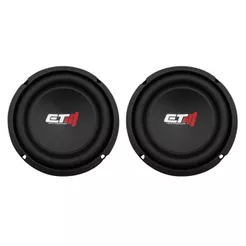 PAR ALTO FALANTE ETM SUBWOOFER 6 POL EW 125W RMS 4 OHMS CORES