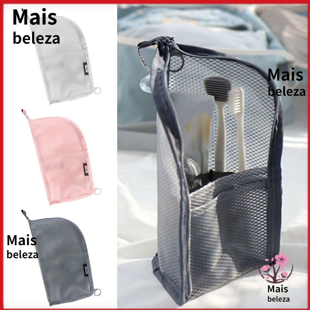 MAXBEAUTY Bolsa Cosmética , Suporte Organizador De Lavagem , De Pincel De Maquiagem Escova De Dentes De Malha Com Zíper 