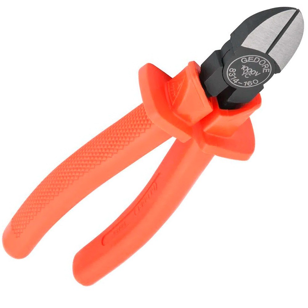 Alicate de corte diagonal isolado 6.1/4" modelo sueco - Gedore
