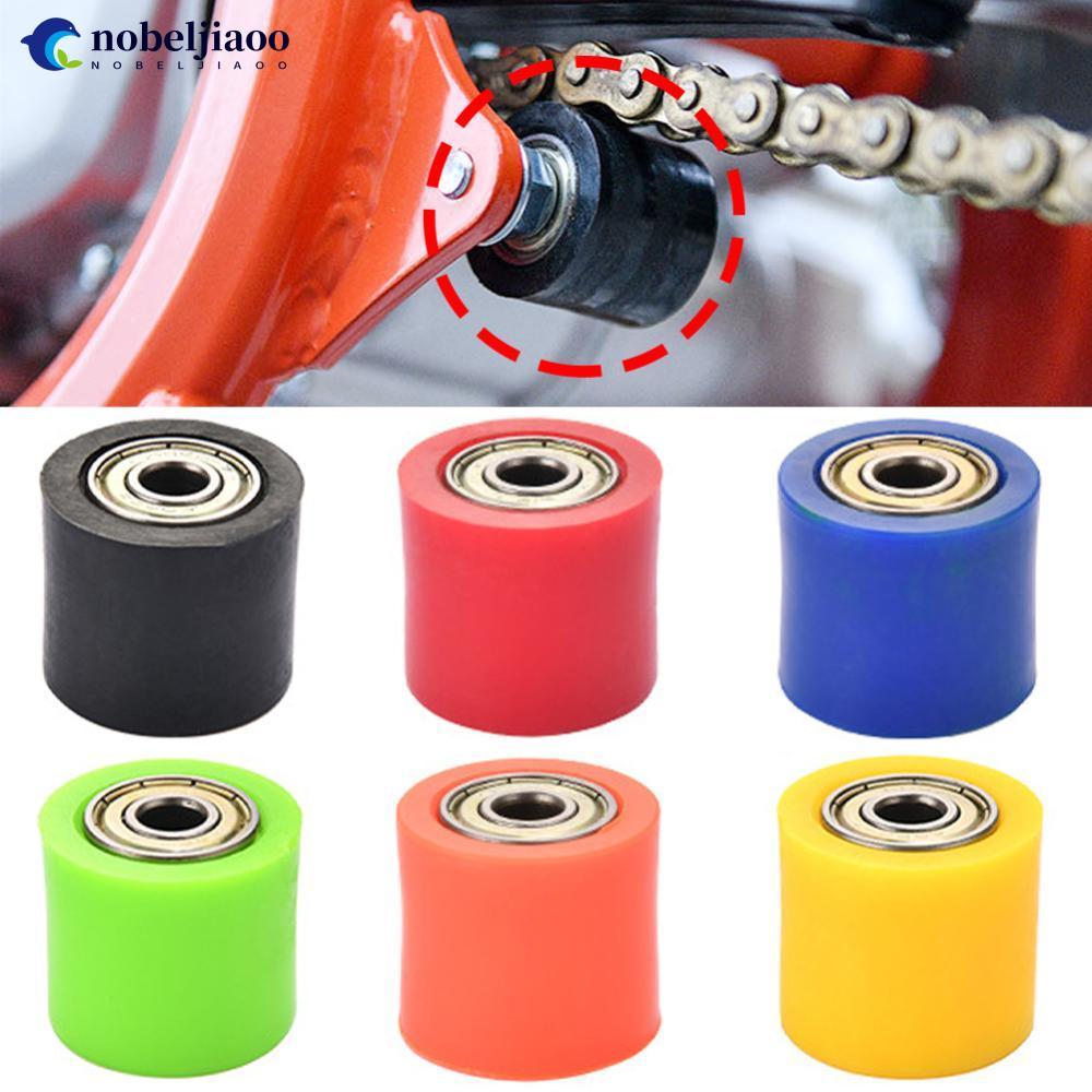 NOBELJIAOO Polia De Corrente De Motocicleta , Guia De Roda Tensora De Rolo 8mm Para XR CR CRF 125 250 450 G7Q9