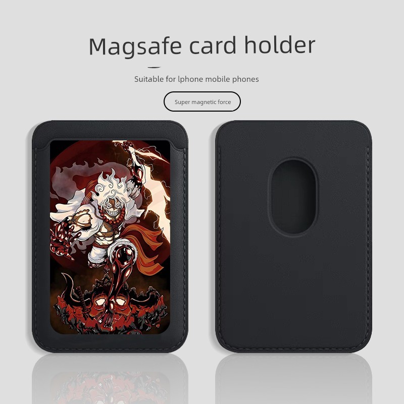 carteira magsafe Adequado para Apple magSafe Capa de cartão magnético de cinco v