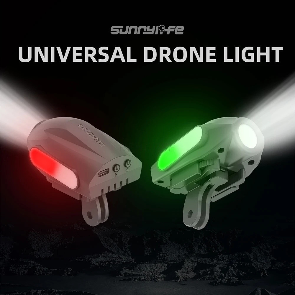 Lanterna de Busca Noturna Sunnylife para DJI Mini 4 Pro, Lanterna LED para DJI Mini 3 Pro/Air 3, Acessórios Universais p
