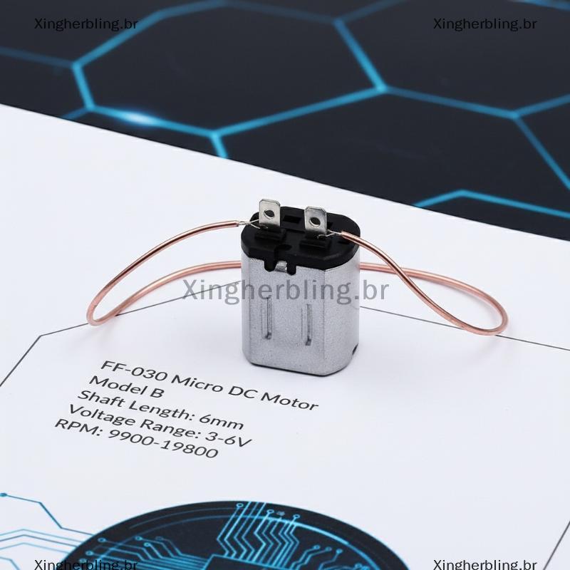 XBBR FF030 Mini 030 Motor DC 3V 3.7V 5V 6V 12Vpact Baixo Ruído Para Avião RC DIY 1 Ou 5 Peças Quente