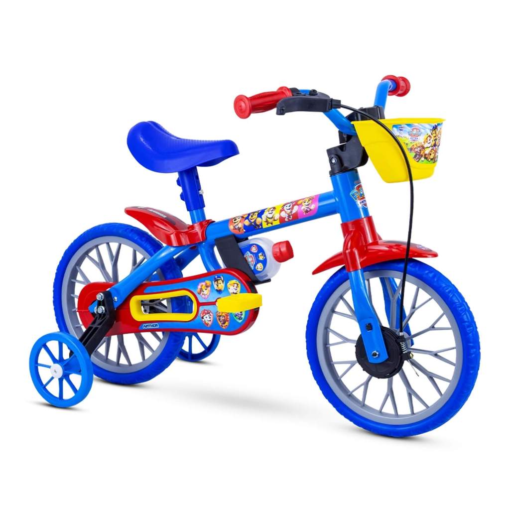 Bicicleta Infantil Aro 12 Patrulha Canina Nathor - 108001070001