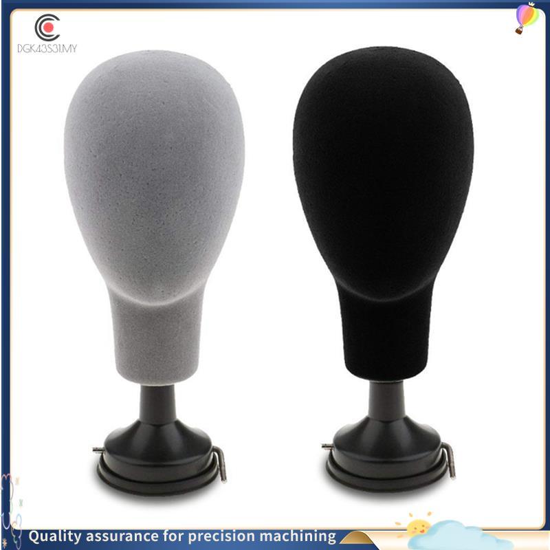 [hukou33] Cabeça De Manequim Modelo Perucas Boné Óculos Expositor Suporte Reunindo Espuma Masculino Feminino