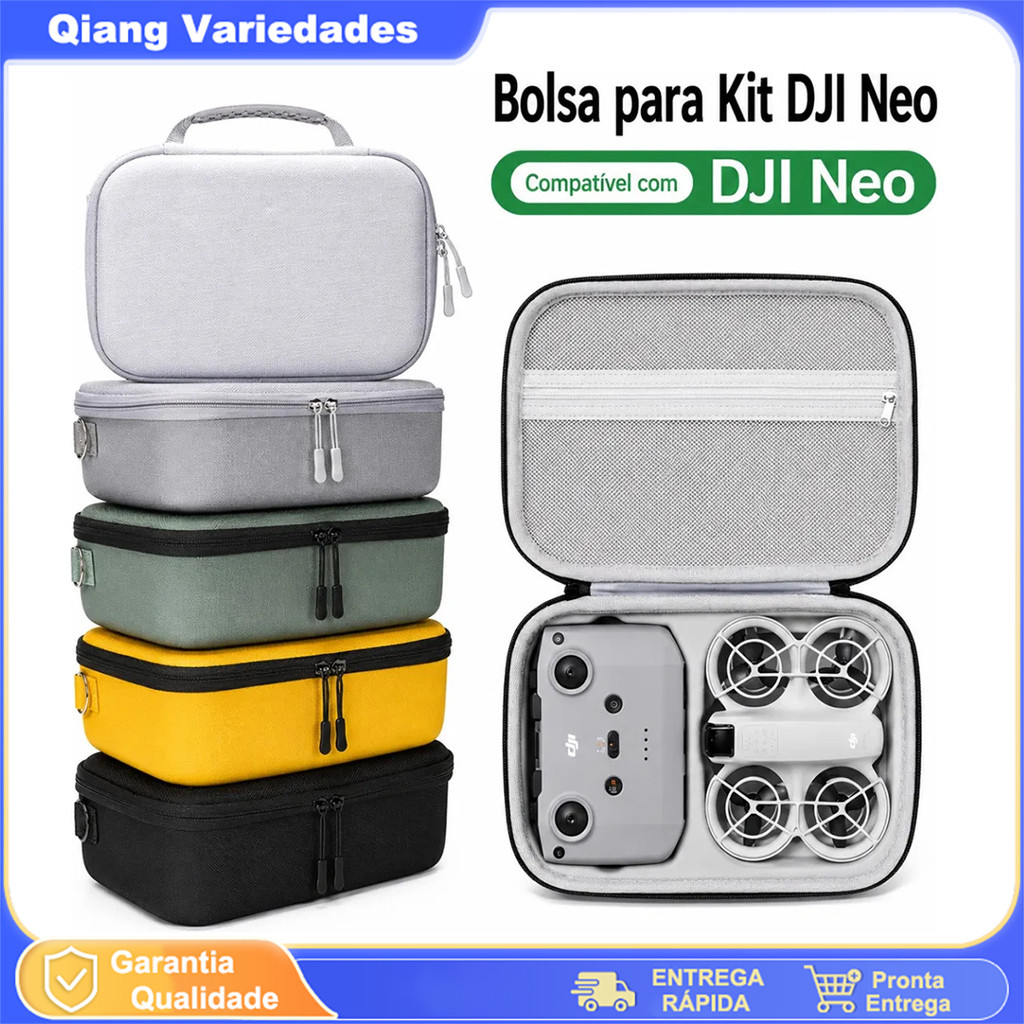 Case Compacto Compatível Com Dji Neo Fly More Combo Drone