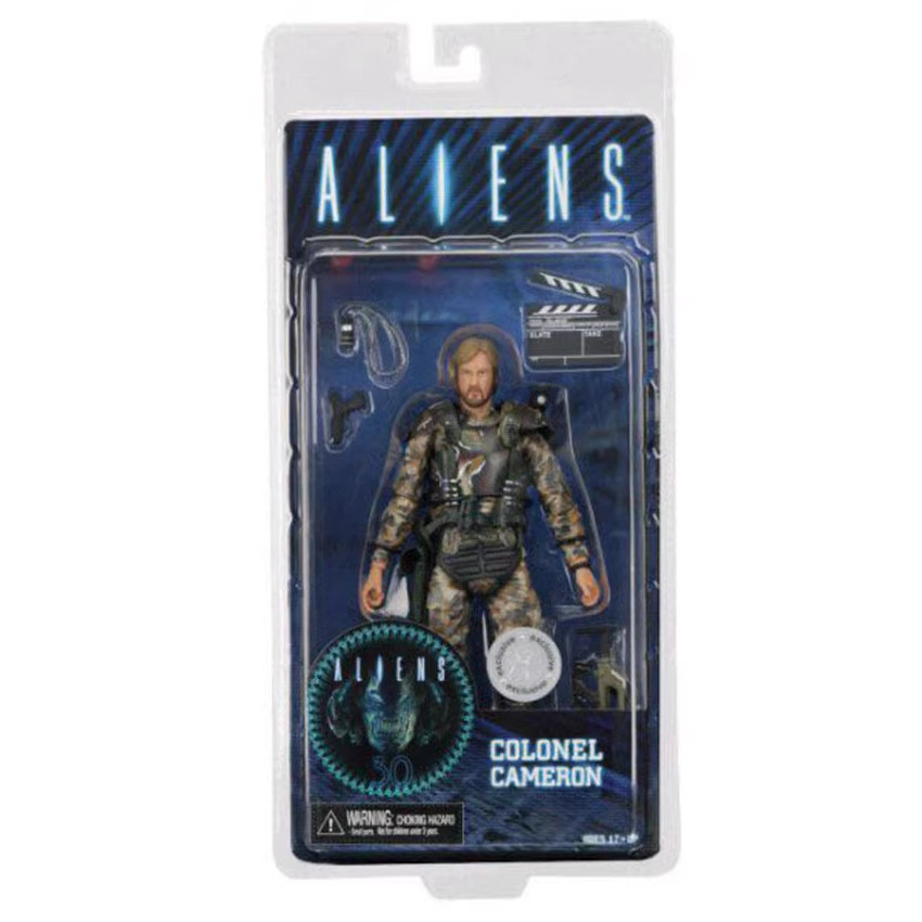 NECA Aliens Aliens James Cameron Alien Director Boneca humanóide de 23 cm