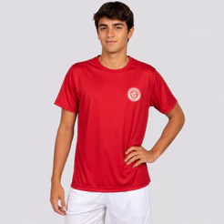 Camisa Internacional Esportiva Dry Juvenil Vermelha