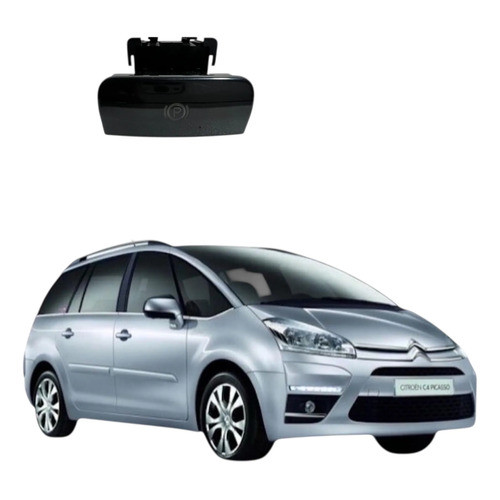 Botão Freio De Mão Eletrônico C4 Grand Picasso 2008/2013 12