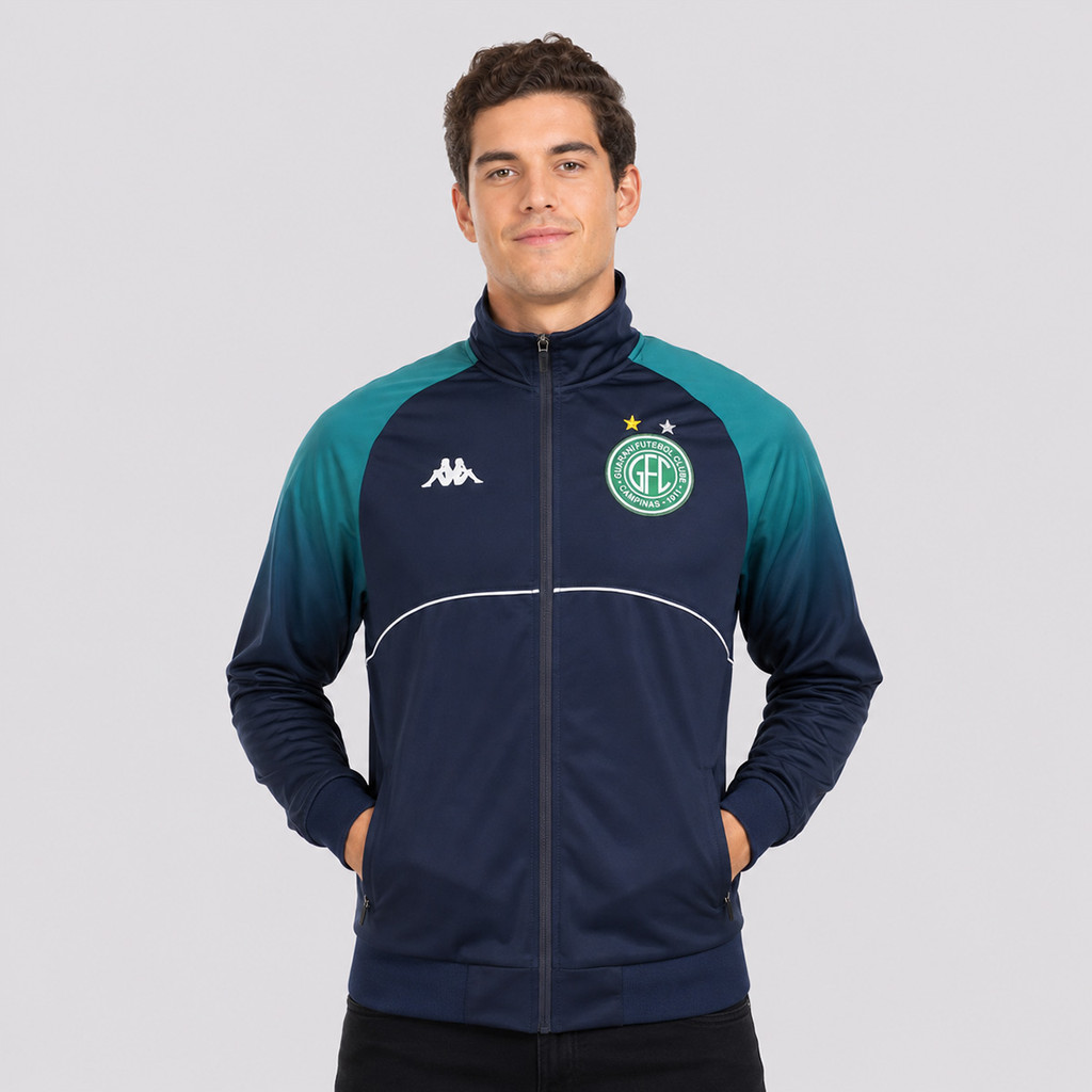 Jaqueta Kappa Guarani Viagem Azul Marinho