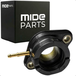Coletor Admissão Carburador MIDE Honda CG Fan 125 2a Geração 2009 a 2015 Mesa Tubo Borracha