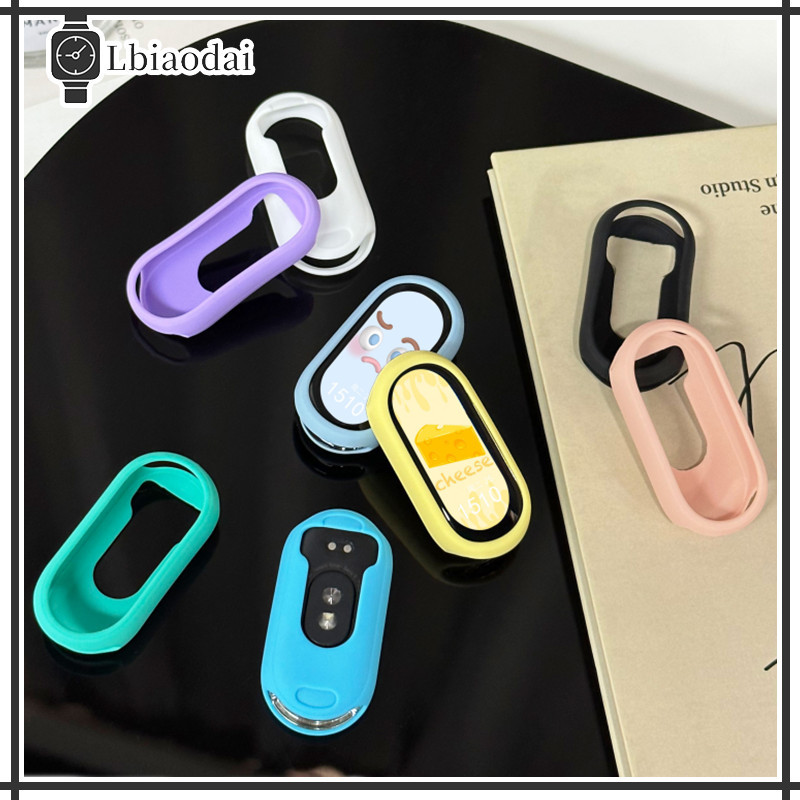 Pulseira Capa De Silicone Oca Para Relógio Smartwatch Xiaomi Mi Band 10 9 8 / 10 9 8 NFC Acessórios De Case Esportiva