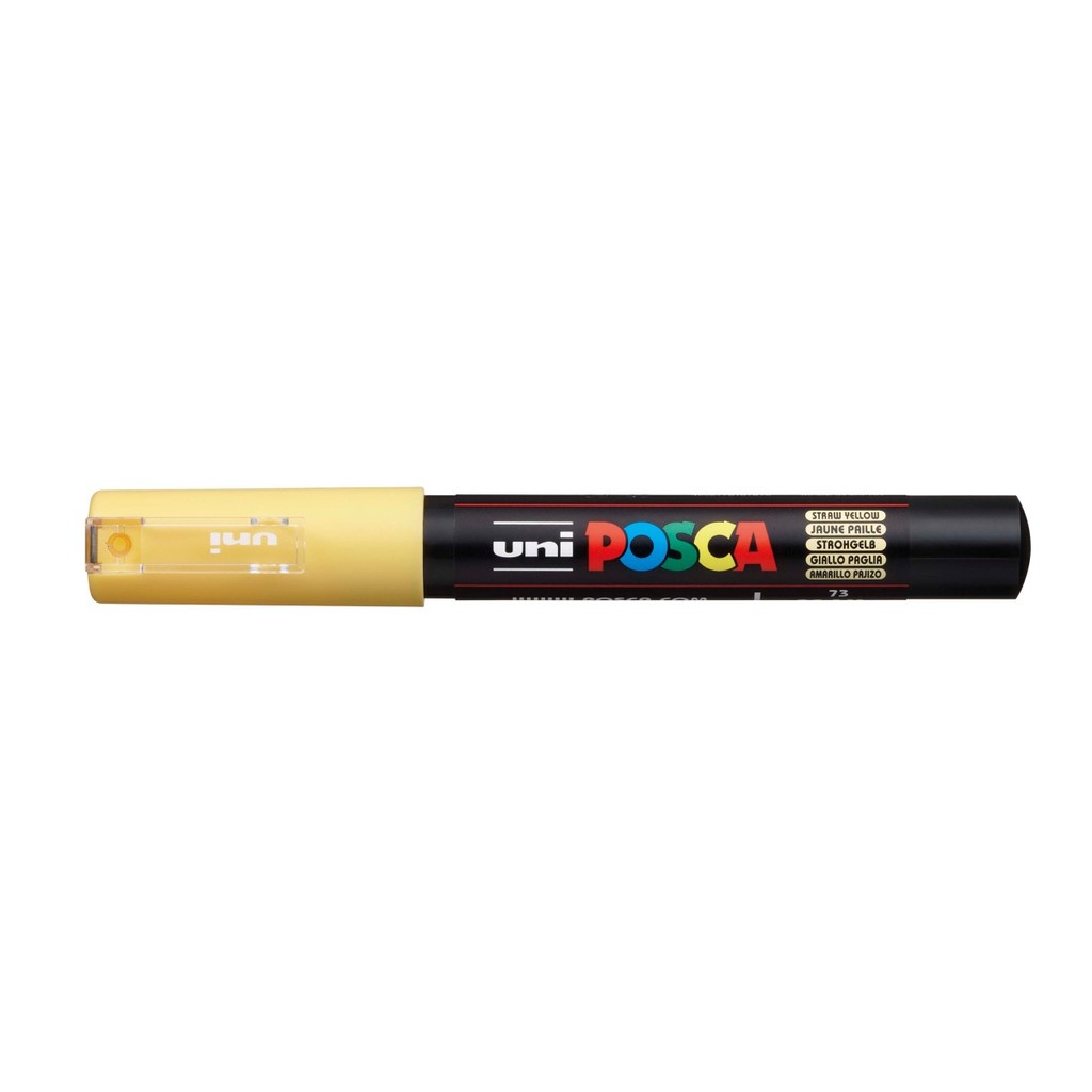 Caneta Posca PC-1M Amarelo Palha Uni-Ball · foto 2