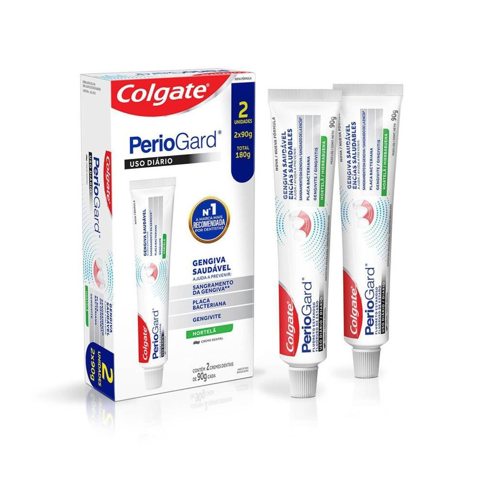 Kit Creme Dental Colgate Periogard 2 Unidades De 90g Cada