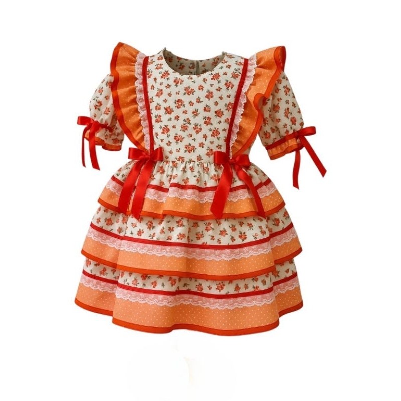 Vestido Junino infantil vestido festa São João arraial caipira