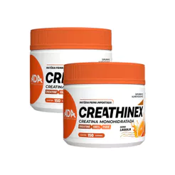 Kit 2 Creathinex Creatina Monohidratada Ada Sabor Melancia 100% Pure 150g