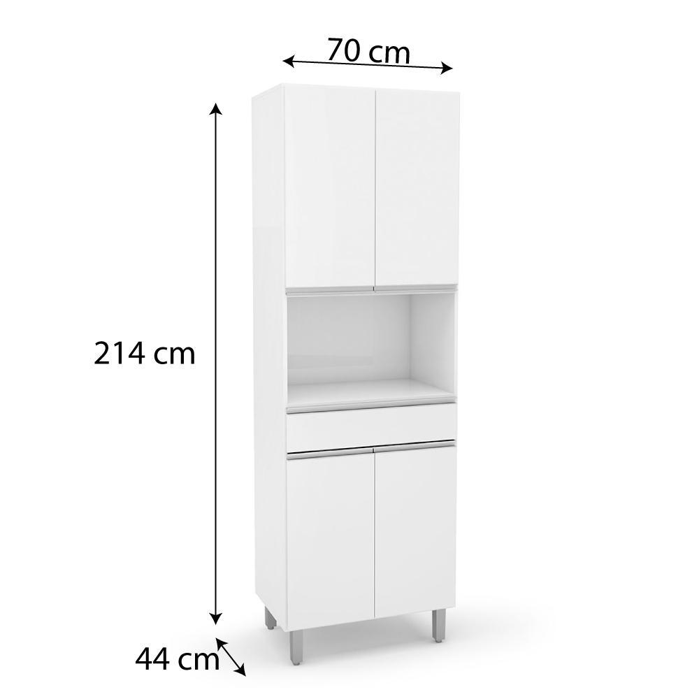 Paneleiro Duplo Nicho Para Micro-ondas Top Class