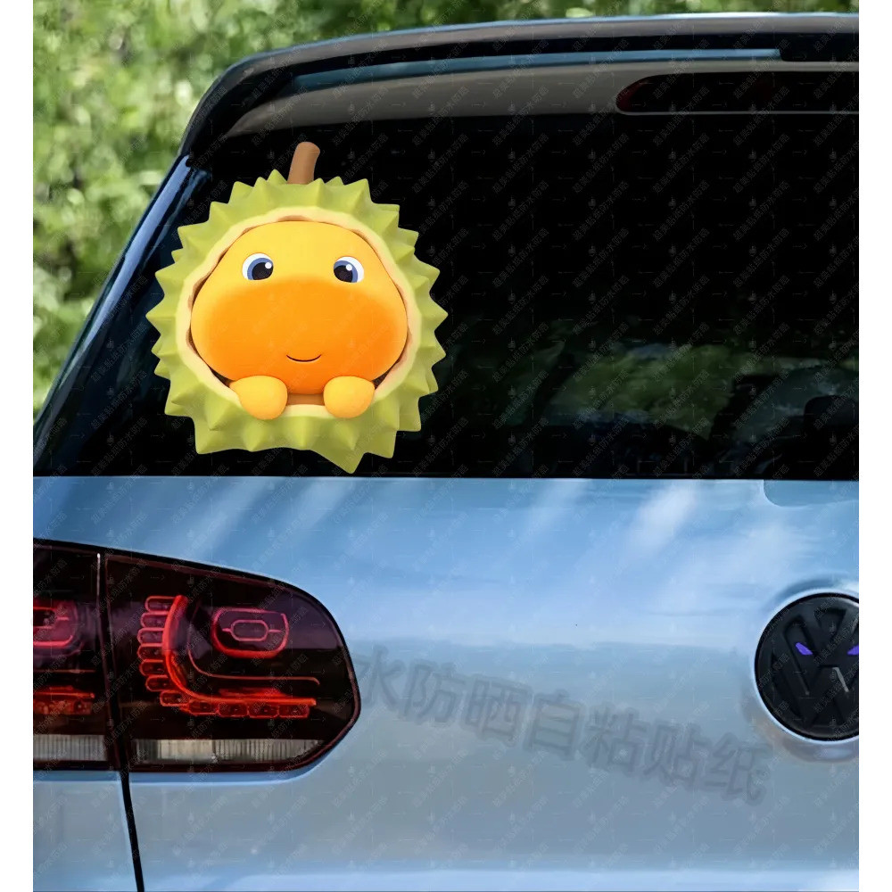 Vara de parede Durian adesivo capivara bonito portas de carro janelas Super veículo elétrico decoração quarto auto