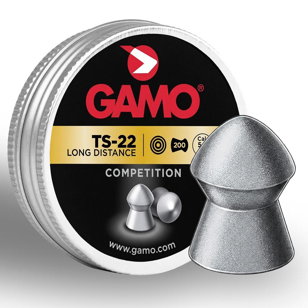 Chumbinho Gamo TS-22 Long Distance Competition 21.75gr 200un. Cal 5.5mm